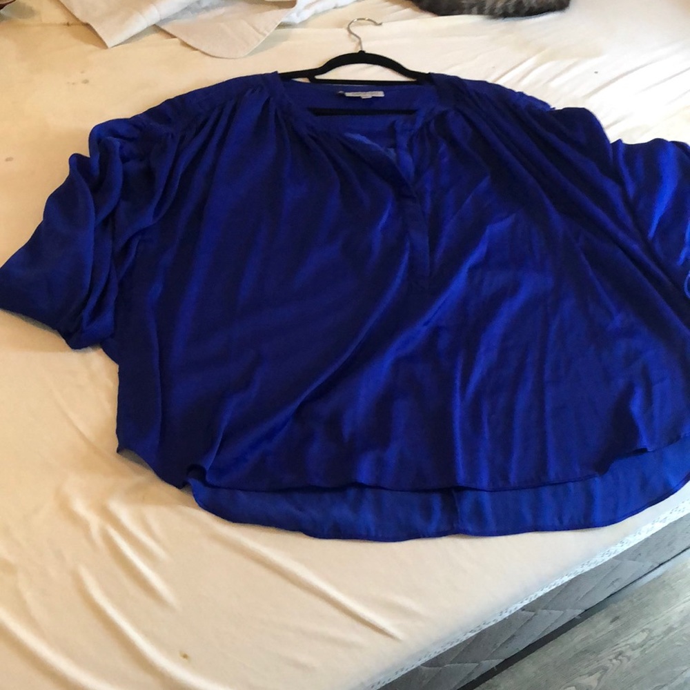 Ladies blue blouse